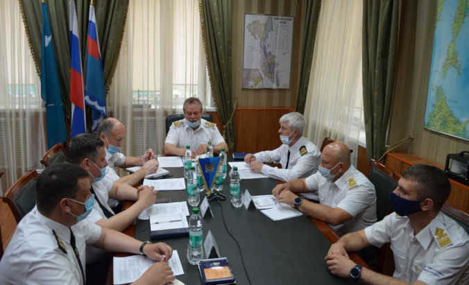 В Корсакове прошло совещание капитанов морских портов ФГБУ «АМП Сахалина, Курил и Камчатки»